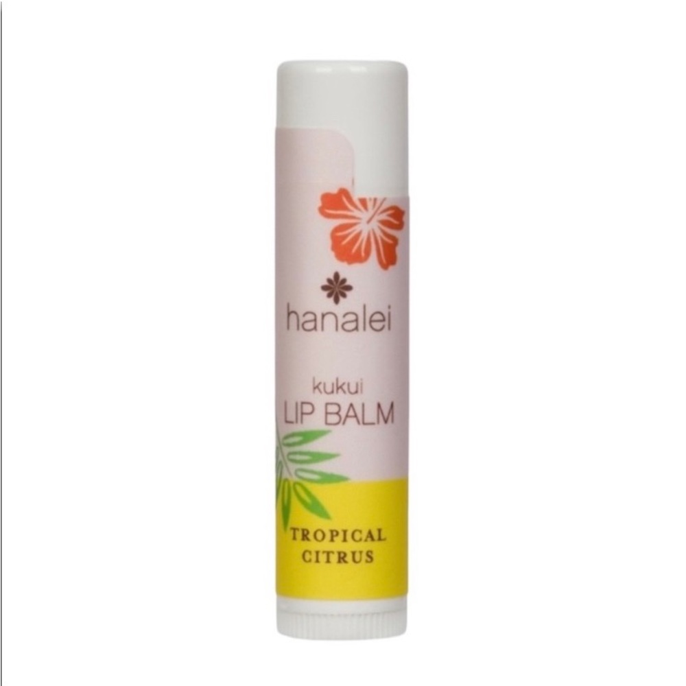 ▪️ 5/$25 HANALEI Kukui Lip Balm in Tropical Citrus - .15 oz SEALED